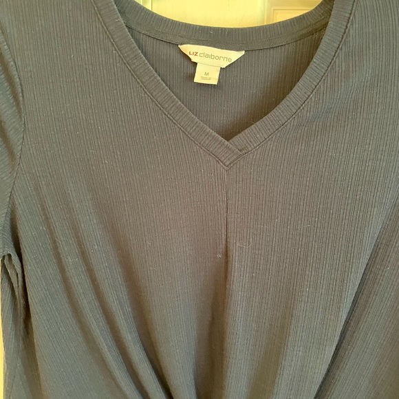 Liz Claiborne Twist Top NWT - Picture 3 of 7